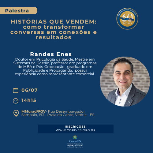 Core-ES | Conselho Regional dos Representantes Comercias no Estado do Espirito Santo